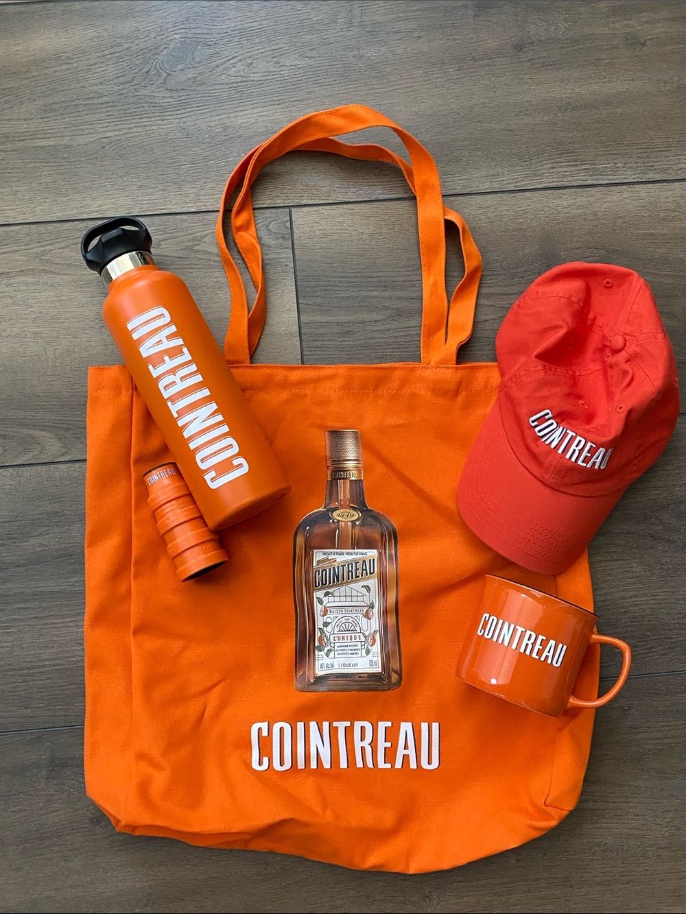 Cointreau Gift Bundle - Orange Logo Tote Bag - Branded Party Accessories